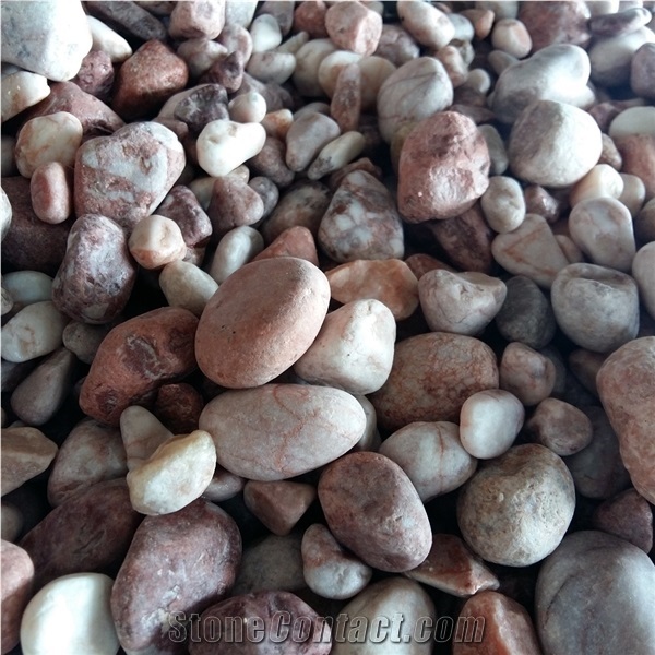 Small Size Grey Color Pebble Stone for Terrazzo Tiles Pavers