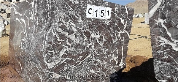 Majestic Rose Marble Block/ Red Marble/ Dark Red Marble-T171