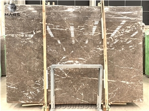 Large Slabs Cyprus Grey Turkish Gray Marble for Project