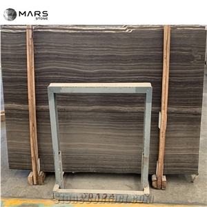 Obama Wood Floor Italy Brown Grain Marble for Floor Wall