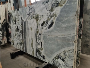 Primavera Green Cold Jade Ice Jade Marble Slabs