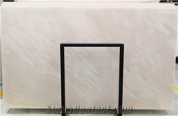 African Namibia Colorful White Marble Stone Slab
