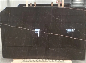 Cheap Chelsea Grey Brown Marble Slab