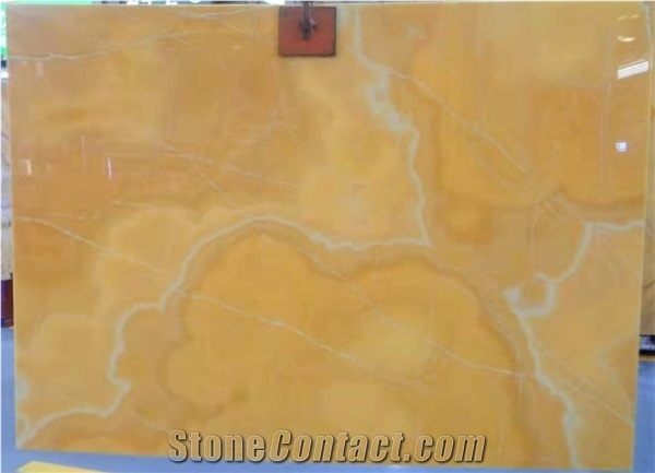 Exotic Bojnord Orange Onice Arancio Onyx Slab