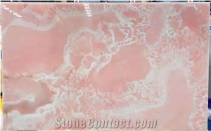Iran Persian Mgt Pink Onyx Stone Slab