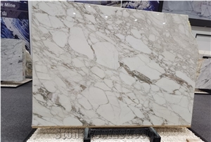 Italy Arabescato Carrara White Marble Slab