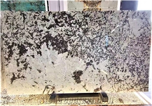 Luxury Brazil Swiss Alps White Granite Slab