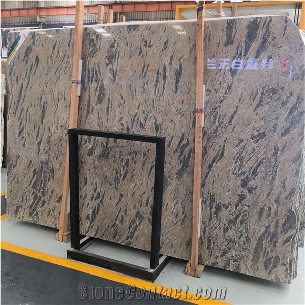 Philippines Apollo Gold Mocca Marble Slab