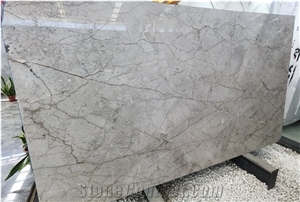 Polished Turkey Astana Silver Marble Slab