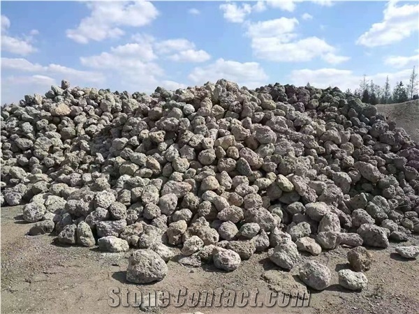 Wholesale White Pumice Stone Rock Quarry