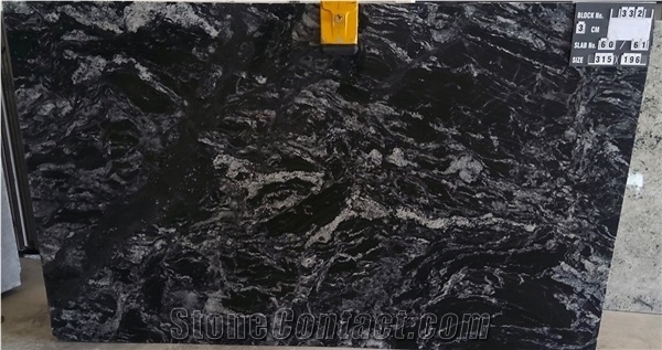 Black Beauty Granite Slabs, Black Forest Granite