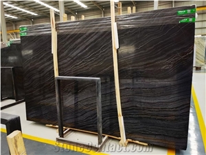 Ancient Wood Grain Marble for Wall Cladding