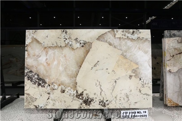 Feldspar White Granite for Kitchen Countertop