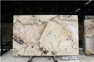 Feldspar White Granite for Kitchen Countertop