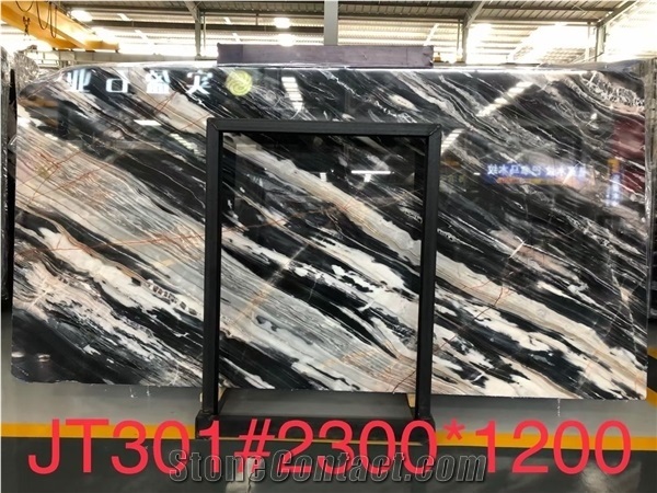 Jungle Black Marble for Wall Cladding