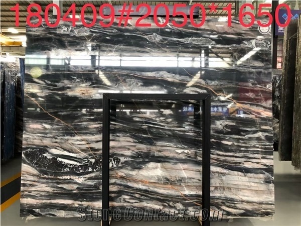 Jungle Black Marble for Wall Cladding