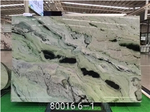 Panda Green Marble for Wall Cladding