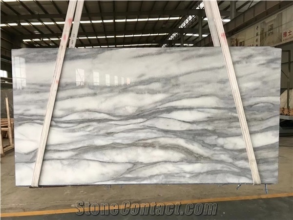 Paros Semi White Marble for Wall Covering