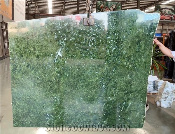Spring Green Marble for Wall Cladding