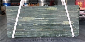 Wood Green Marble for Walling Tiles