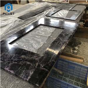 Backlit Semiprecious Stone Countertop & Vanity Top Backlit Semiprecious Stone Countertop & Vanity Top
