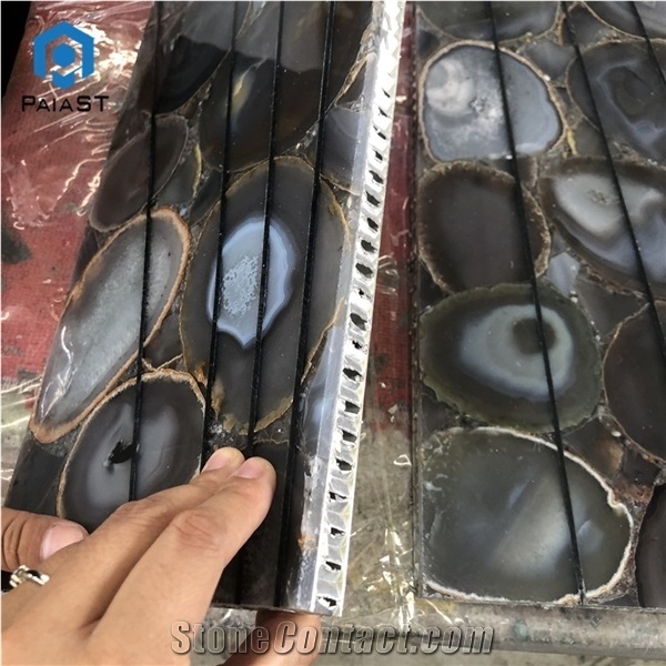 Backlit Semiprecious Stone Countertop & Vanity Top