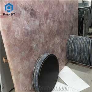 Pink Agate Semiprecious Stone Slabs & Tiles