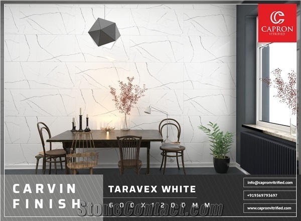 Carvin Finish 600x1200 Mock up 2 Glazed Ceramic Tile