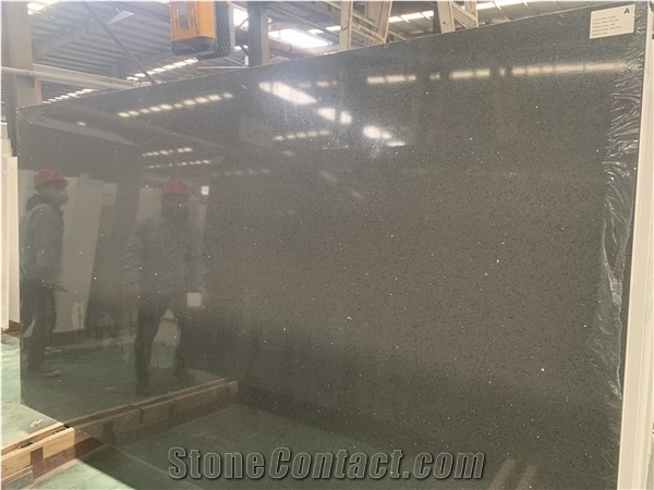 Grey Artificial Quartz Slabs and Engineer Surface Stone