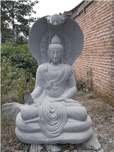 Budha Snake Stone Sculpture
