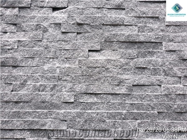 Black Wall Panel - Decorative Stone