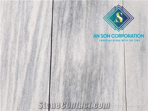 Sandblasted Grey Marble for Swimming Pools