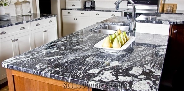 Exotic Granite Slabs for Kitchen Countertop, Island Tops