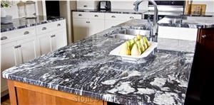 Exotic Granite Slabs for Kitchen Countertop, Island Tops