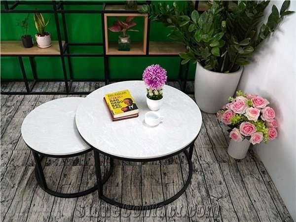Artificial Marble Tea Table T08/ Table Top