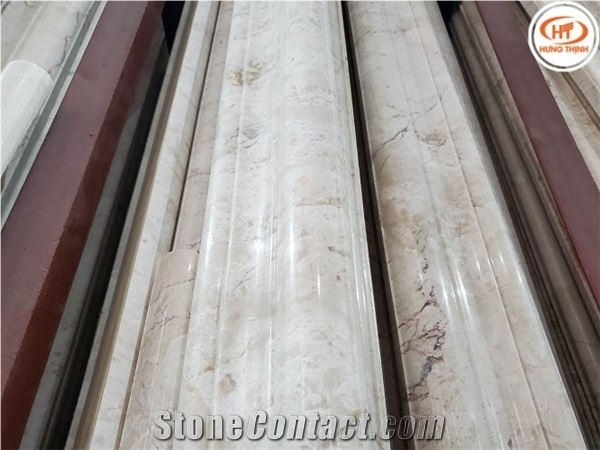 Marfil Stone Moulding/ Vietnam Stone Best Price