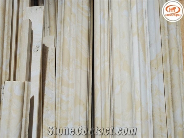Rose Color Marble Molding/ Natural Stone/ Best Price