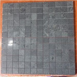 Square Chip Shaped Stone Mosaic/Grey Marble Mosaic/Stone Mosaic
