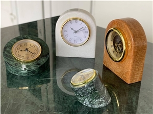 Stone Alarm Clock/Stone Clock/ Marble Stone Table Clock