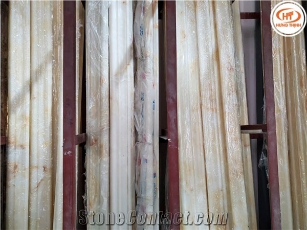 Yellow Marble Molding/ Natural Stone/ Best Price