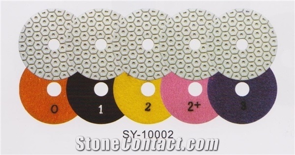 3-Step Polishing Pads For Wet And Dry Polishing Sy-10002