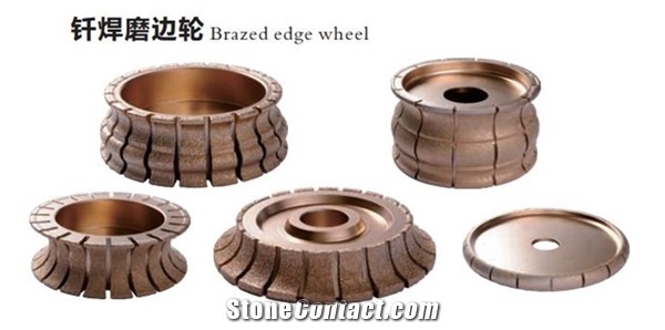 Brazed Edge Grinding Profiling Wheels
