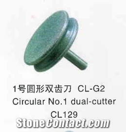 Circular Double Teeth Cutter No.1 Cl129