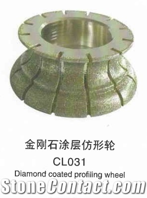 Diamond Coated Edge Profiling Wheel Cl031