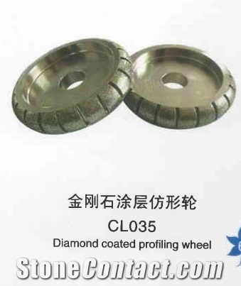 Diamond Coated Profiling Wheel Cl035