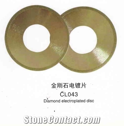 Diamond Electroplated Cutting Disc Cl043