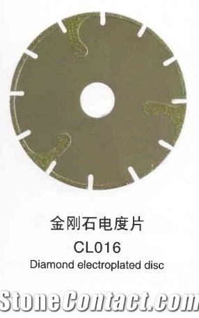 Diamond Electroplated Disc Cl015-Cl018