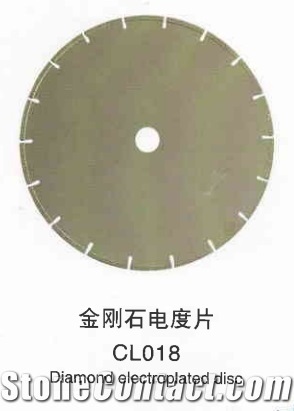 Diamond Electroplated Disc Cl015-Cl018