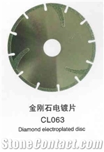 Diamond Electroplated Disc Cl063