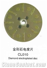 Diamond Electroplated Disc, Stone Saw Blades, Diamond Blades Cl010-Cl014